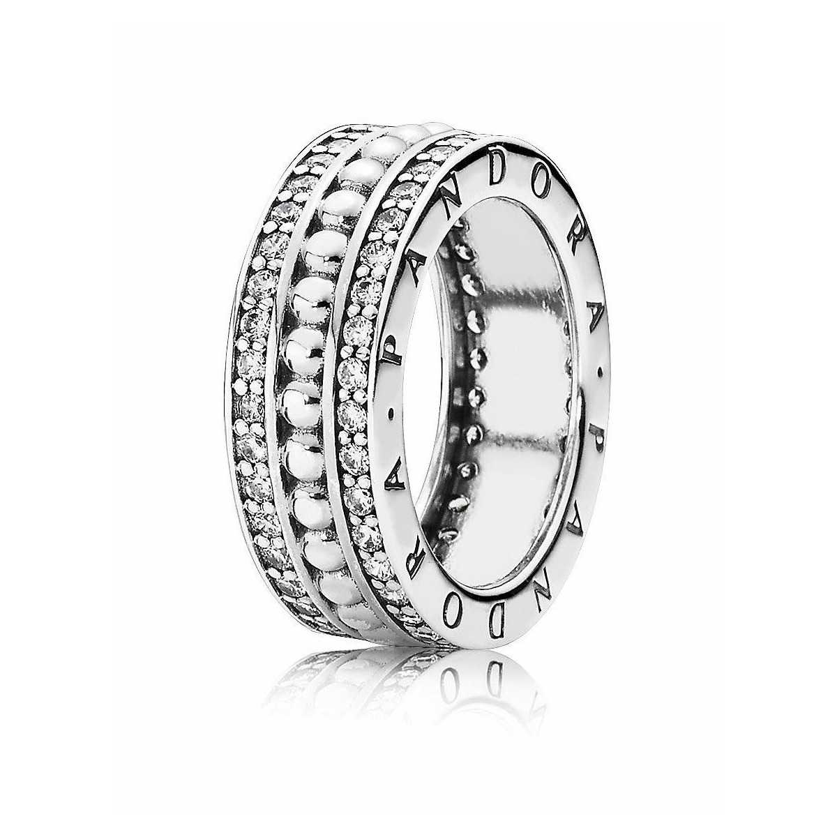 Rupong anillo plata circ logo - 190962CZ