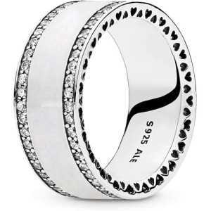 Anillo plata circonita esmalte - 191024EN23