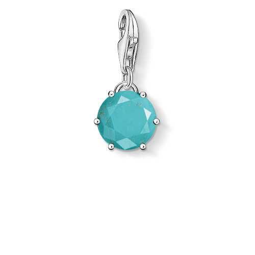 Charm Thomas Sabo Piedra Turquesa 1473-404-17