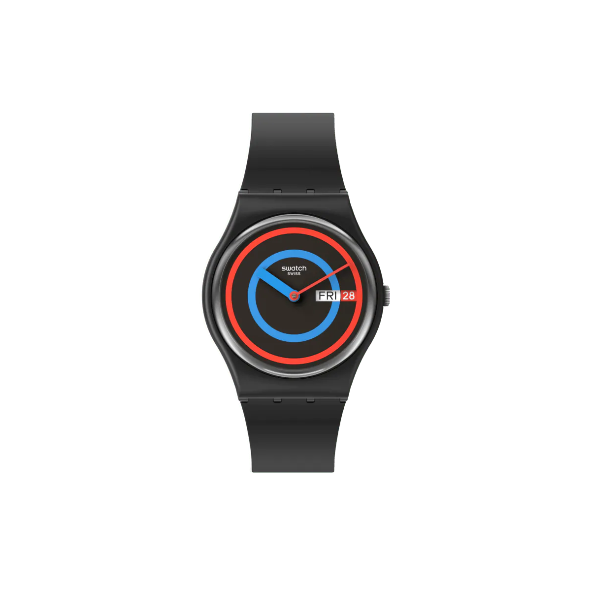 Reloj Swatch Circling Black SO28B706