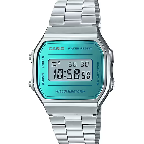 Reloj Casio Collection Retro Azul A168WEM-2EF