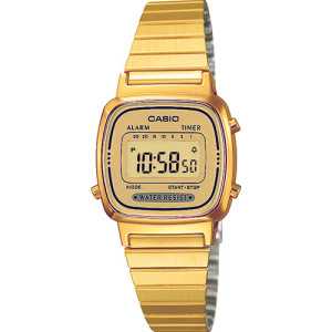 Reloj Casio Collection Retro Dorado LA670WEGA-9EF