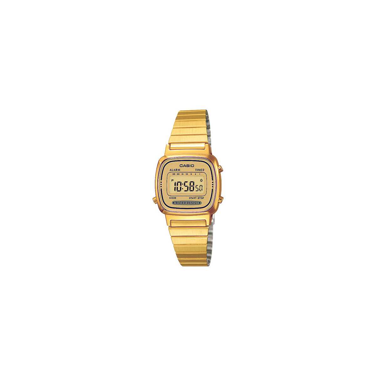 Reloj Casio Collection Retro Dorado LA670WEGA-9EF