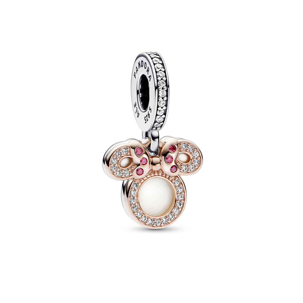 Charm Colgante Doble Silueta Minnie Mouse de Disney 782615C01