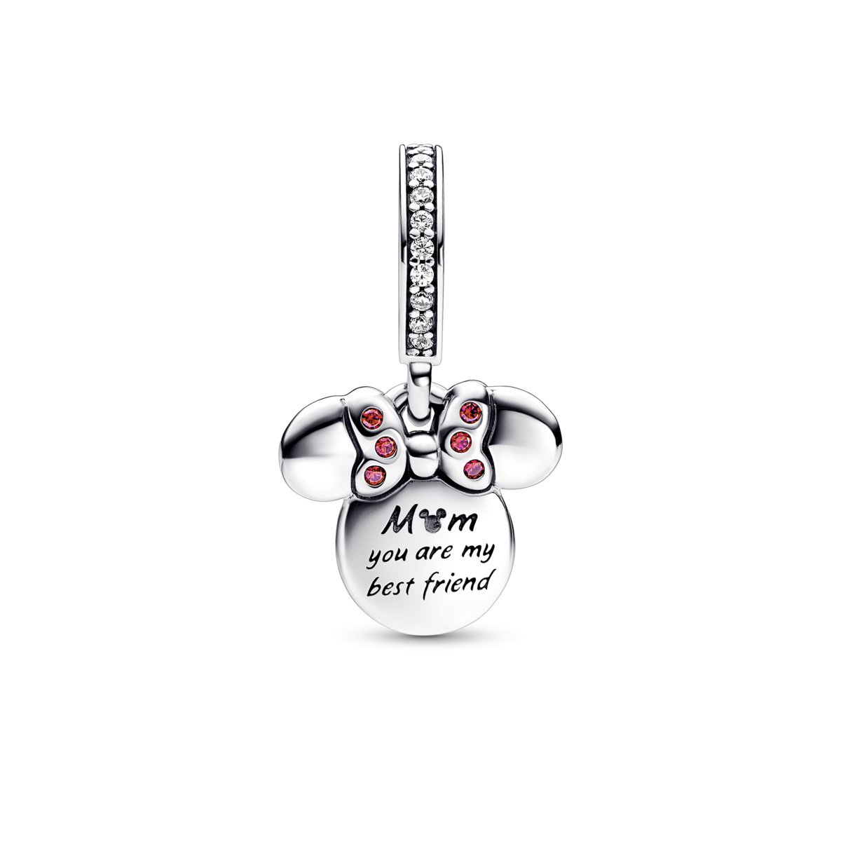 Charm Colgante Doble Silueta Minnie Mouse de Disney 782615C01