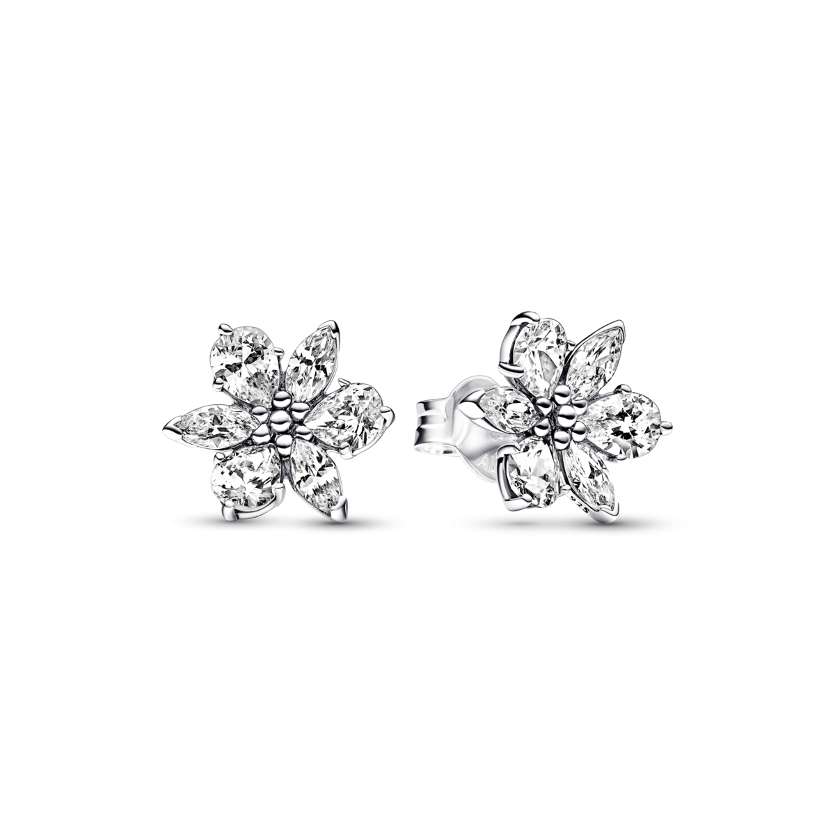 Pendientes Pandora  de Botón Herbario Brillante 292633C01