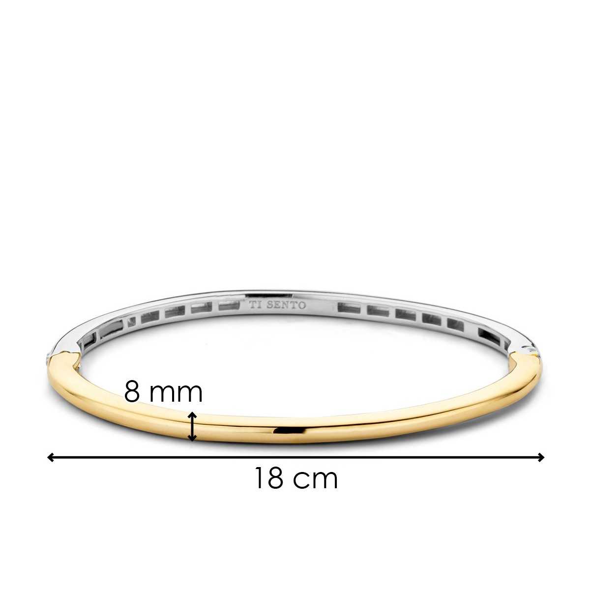 Pulsera TI SENTO Media Caña Bicolor 2889SY