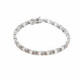 Pulsera Salvatore Riviere Cristal Crema 112P0096