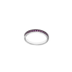 Anillo Salvatore Plata Rodio Circonitas 211S0049/14
