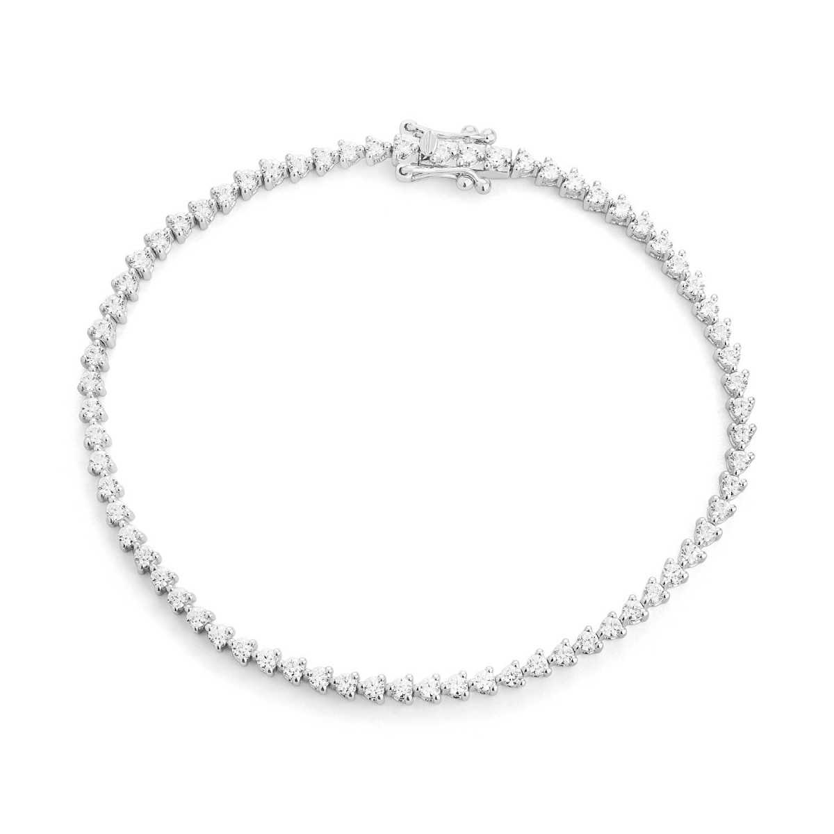 Pulsera Riviere Oro Blanco y Diamantes B71T2500NWA