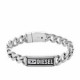 Pulsera Diesel Placa Negra DX1243040