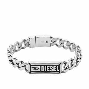 Pulsera Diesel Placa Negra DX1243040