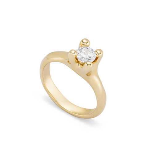 Anillo Uno de 50 Cosmos. Dorado ANI0804BLNORO18