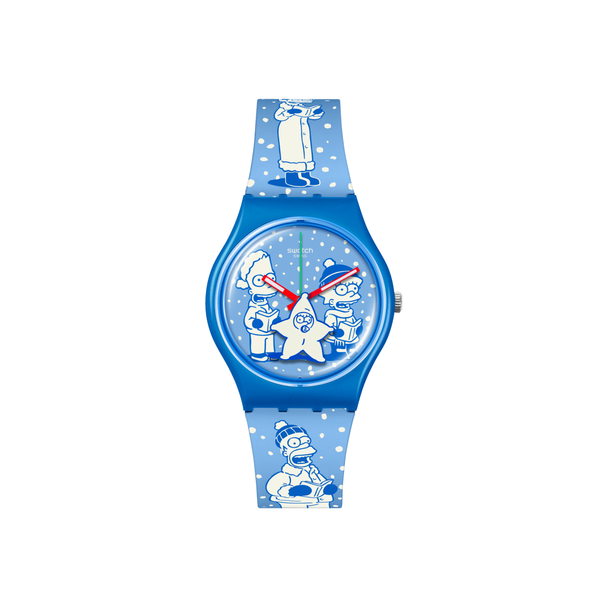 Reloj Swatch The Simpsons Collection. Two Tone Tidings SO28Z126