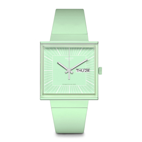 Reloj Swatch What If Mint SO34G701