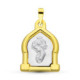 18K Medalla Oro Bicolor Virgen Niña 24X17 Mm 18K Medalla Oro Bicolor Virgen Niña 24X17 Mm