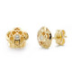 9K Pendientes Flor 7X7 Mm 9K Pendientes Flor 7X7 Mm