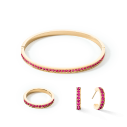 Pendientes Coeur De Lion Cristales oro-rosa 0127/21-0416 2
