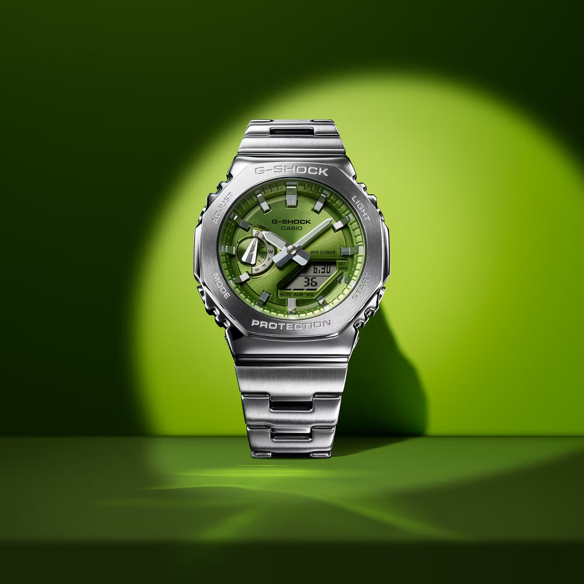 Reloj Casio G-Shock G-STEEL.Verde Lima GM-2110D-3AER