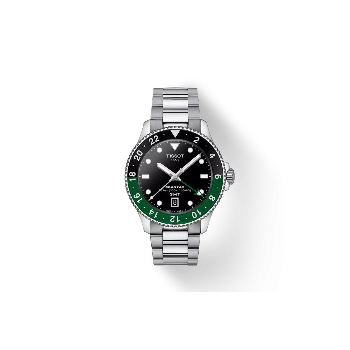 Reloj Tissot Seastar 1000 Quartz GMT T1208521105100