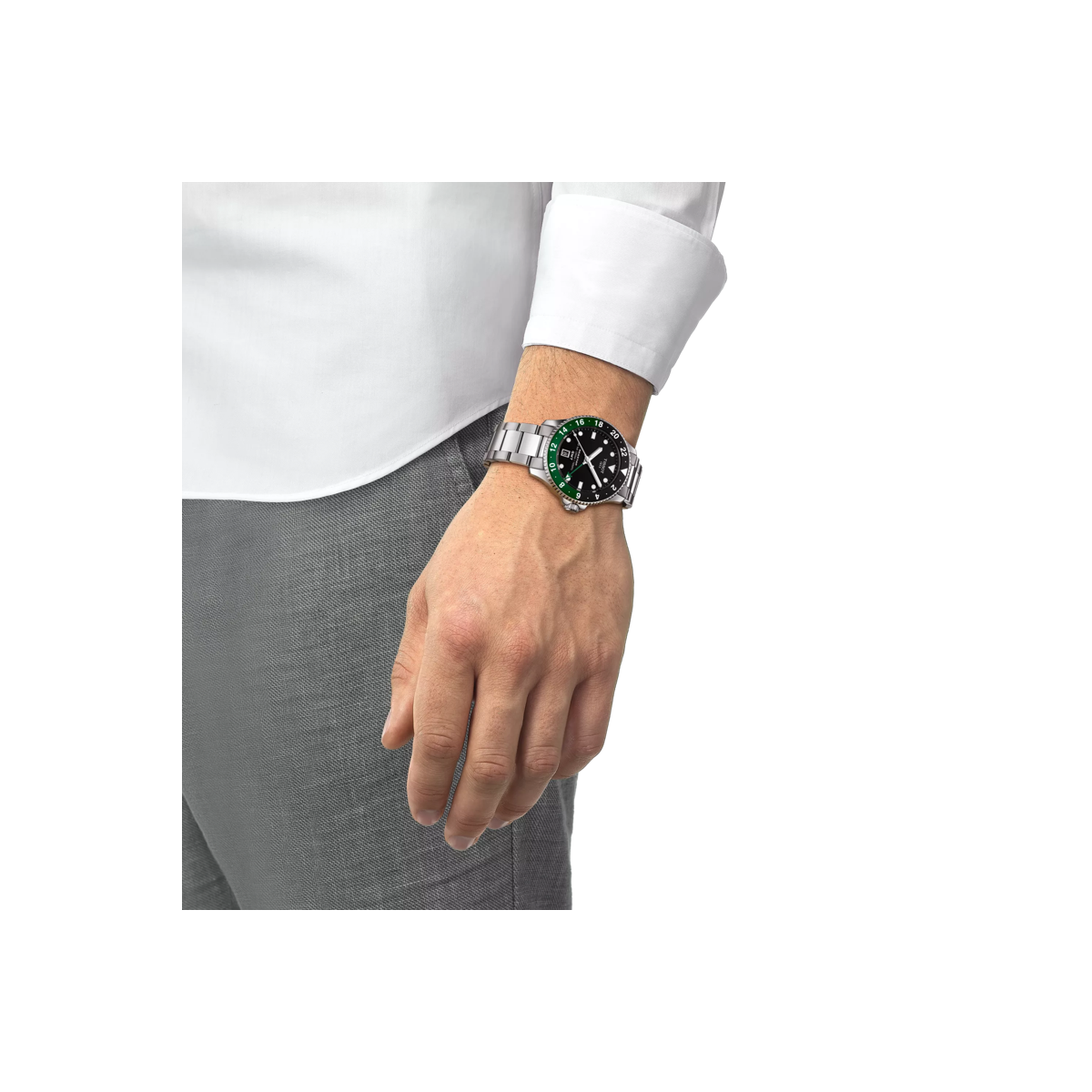 Reloj Tissot Seastar 1000 Quartz GMT T1208521105100