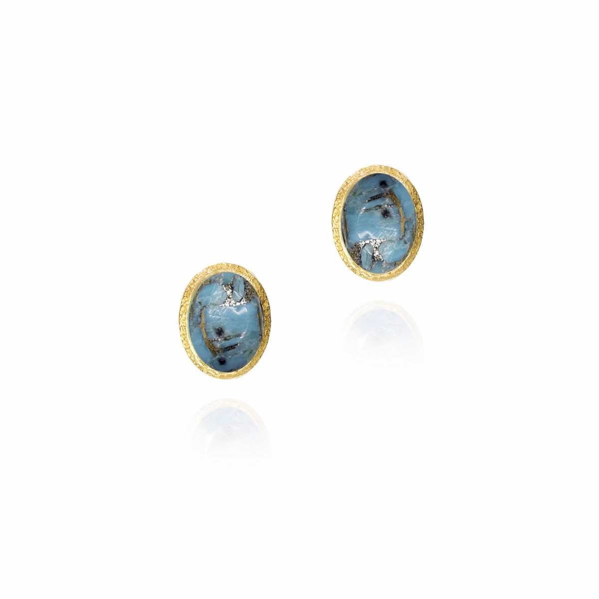 Pendientes Jorge Revilla Genuine Birthstone Collection. Diciembre – Turquesa PE129-103/TQO