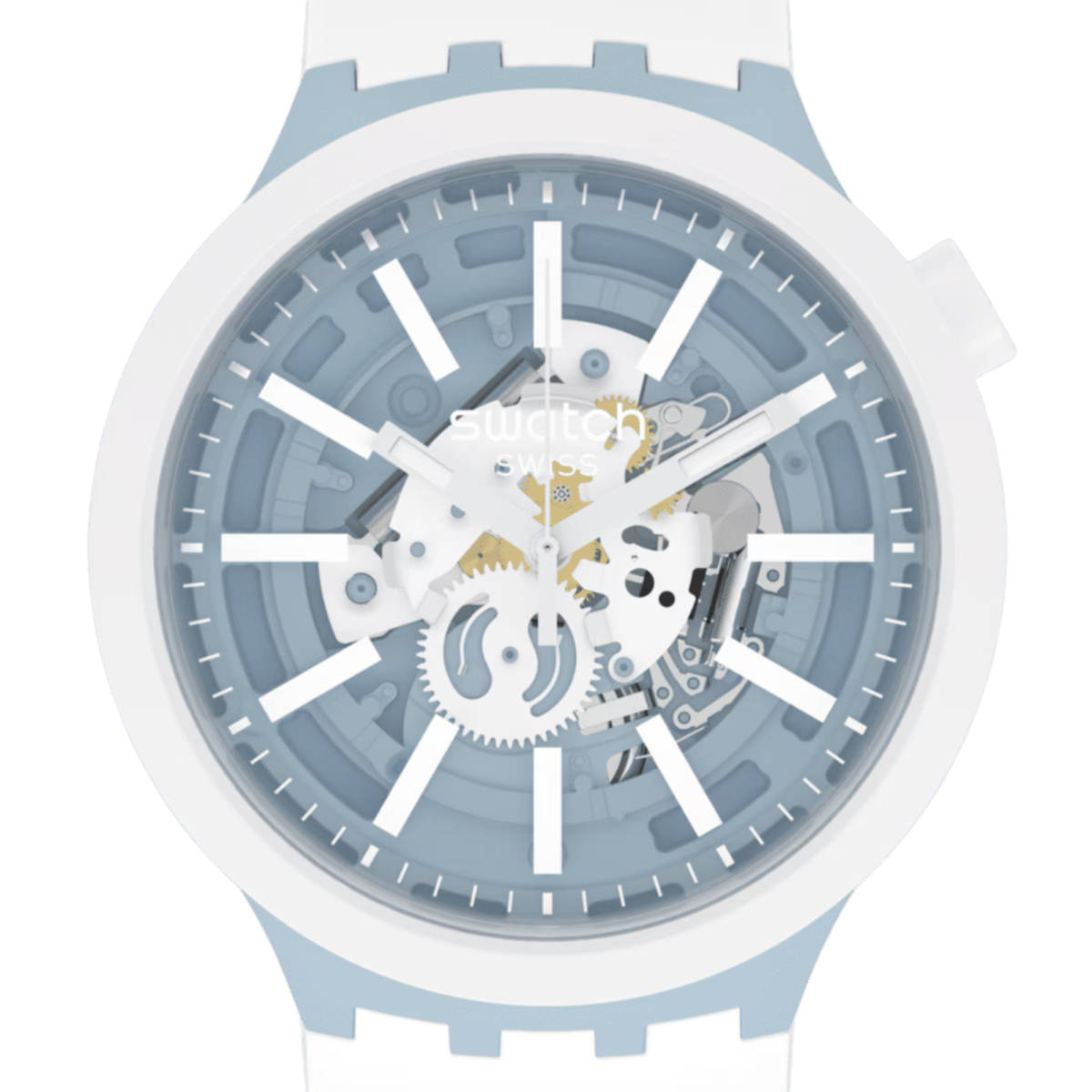 Reloj Swatch Big Bold Bioceramic Whice SB03N103