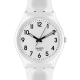Reloj Swatch Just White Soft S028W107-S14