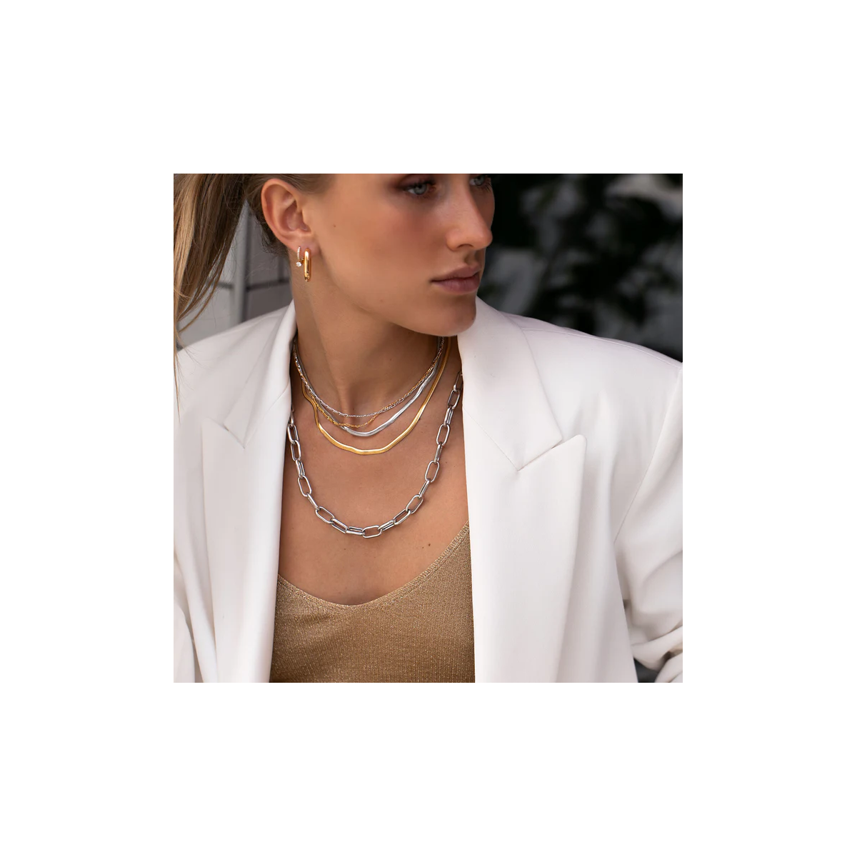 Collar Sif Jakobs Jewellery Necklace Serpente SJ-C62022-SS