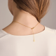 Collar Sif Jakobs Necklace Ellera Ovale Piccolo N2414-CZ-YG Collar Sif Jakobs Necklace Ellera Ovale Piccolo N2414-CZ-YG