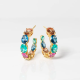 Pendientes Sif Jakobs Jewellery Earrings Ellisse Creolo Grande SJ-E22030-XCZ-SS