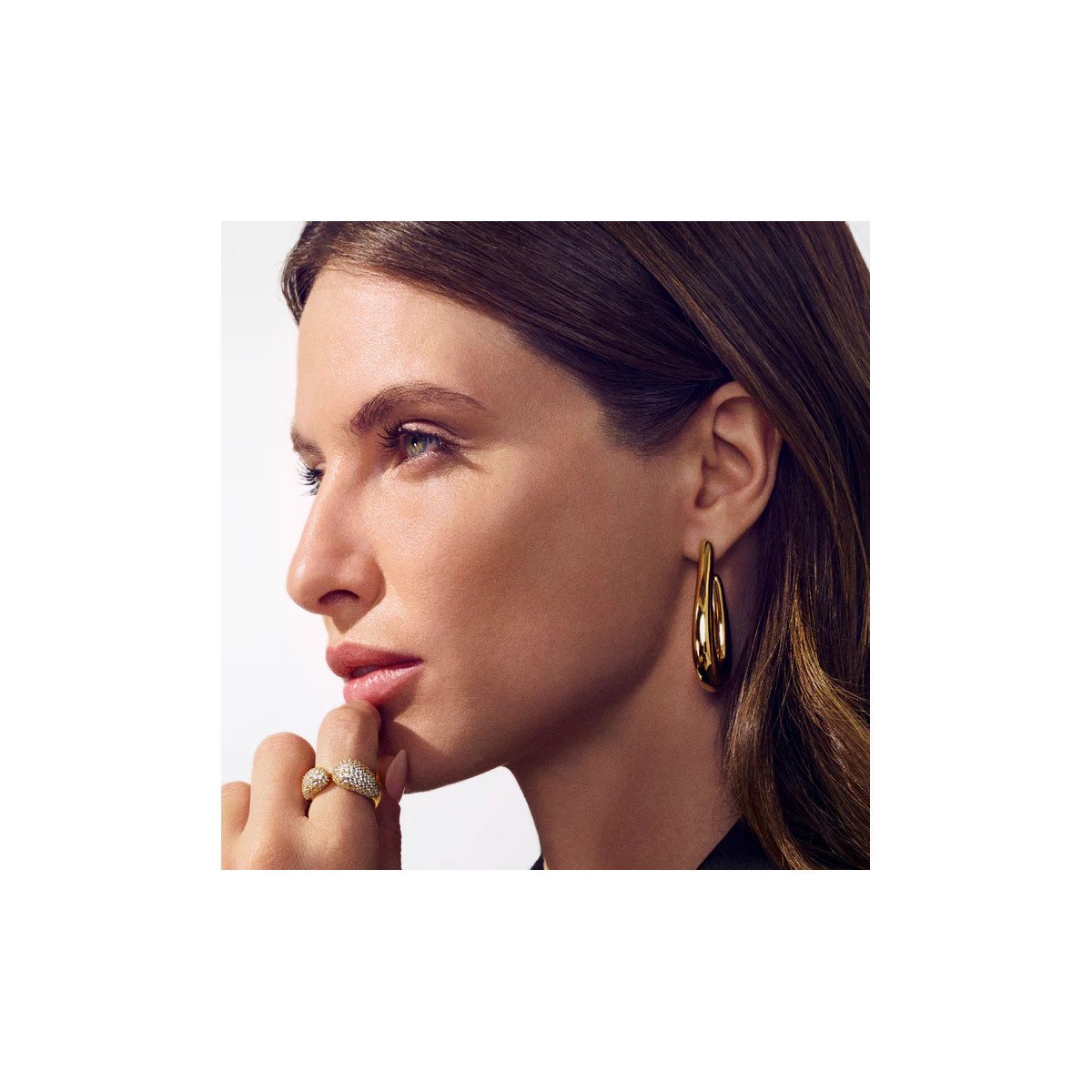 Anillo Sif Jakobs Goccia. Dorado SJ-R2481-CZ-YG-56