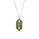 Colgante TI SENTO Verde Malaquita 6825MA