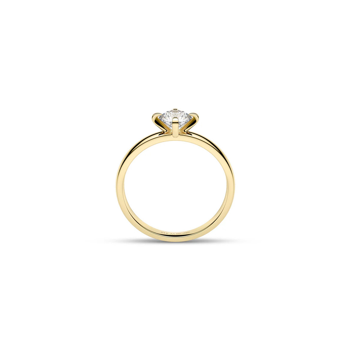 Anillo Venecia – Diamante Creado en Laboratorio SJ-R2503-WD-YG