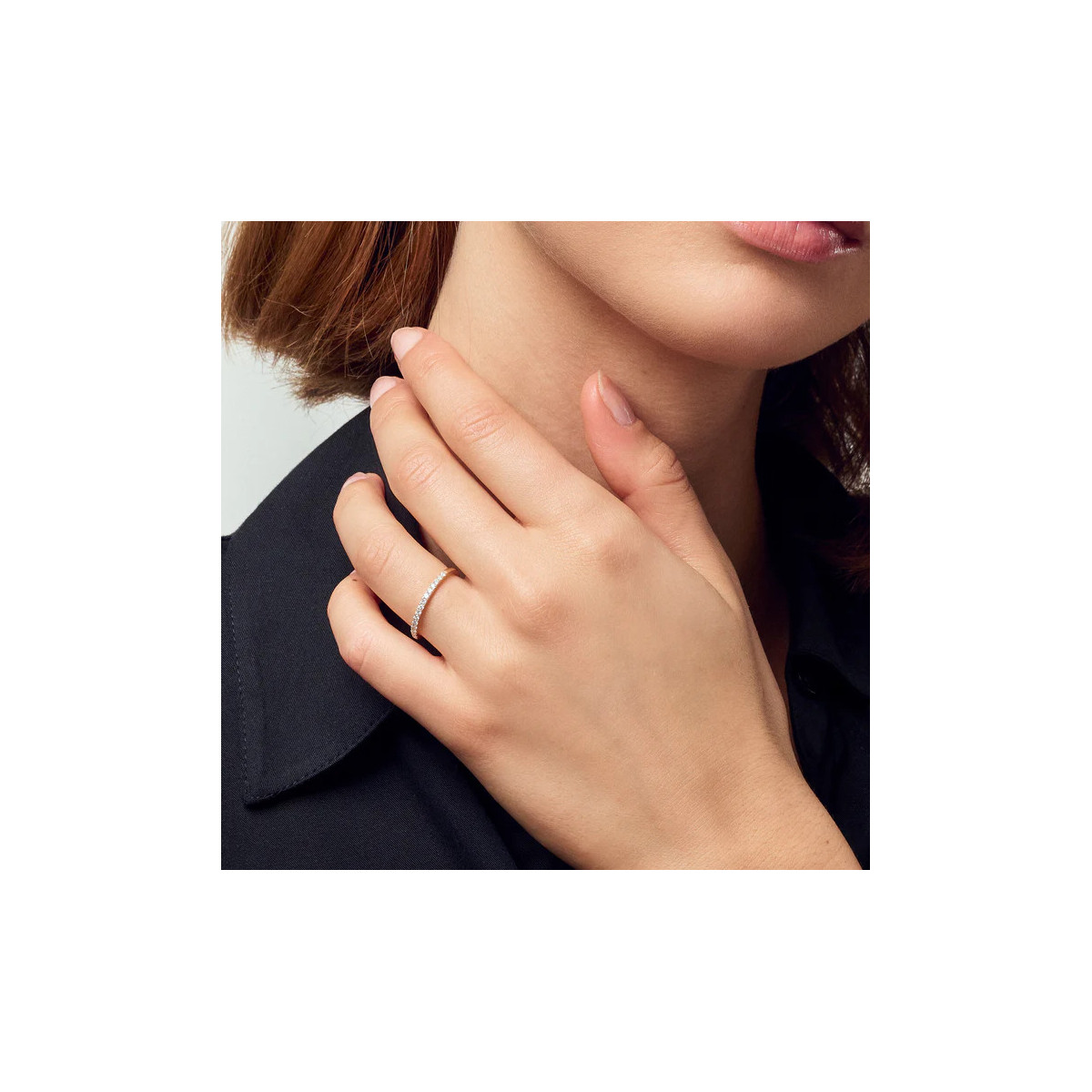 Anillo Alba – Diamantes Creados en Laboratorio SJ-R2515-WD-WG