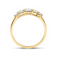 Anillo Tiara  – Diamantes Creados en Laboratorio SJ-R2520-WD-YG
