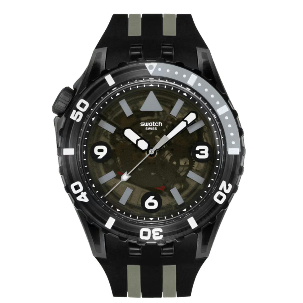 Reloj Swatch Black Sea Nettle SSCU9B100