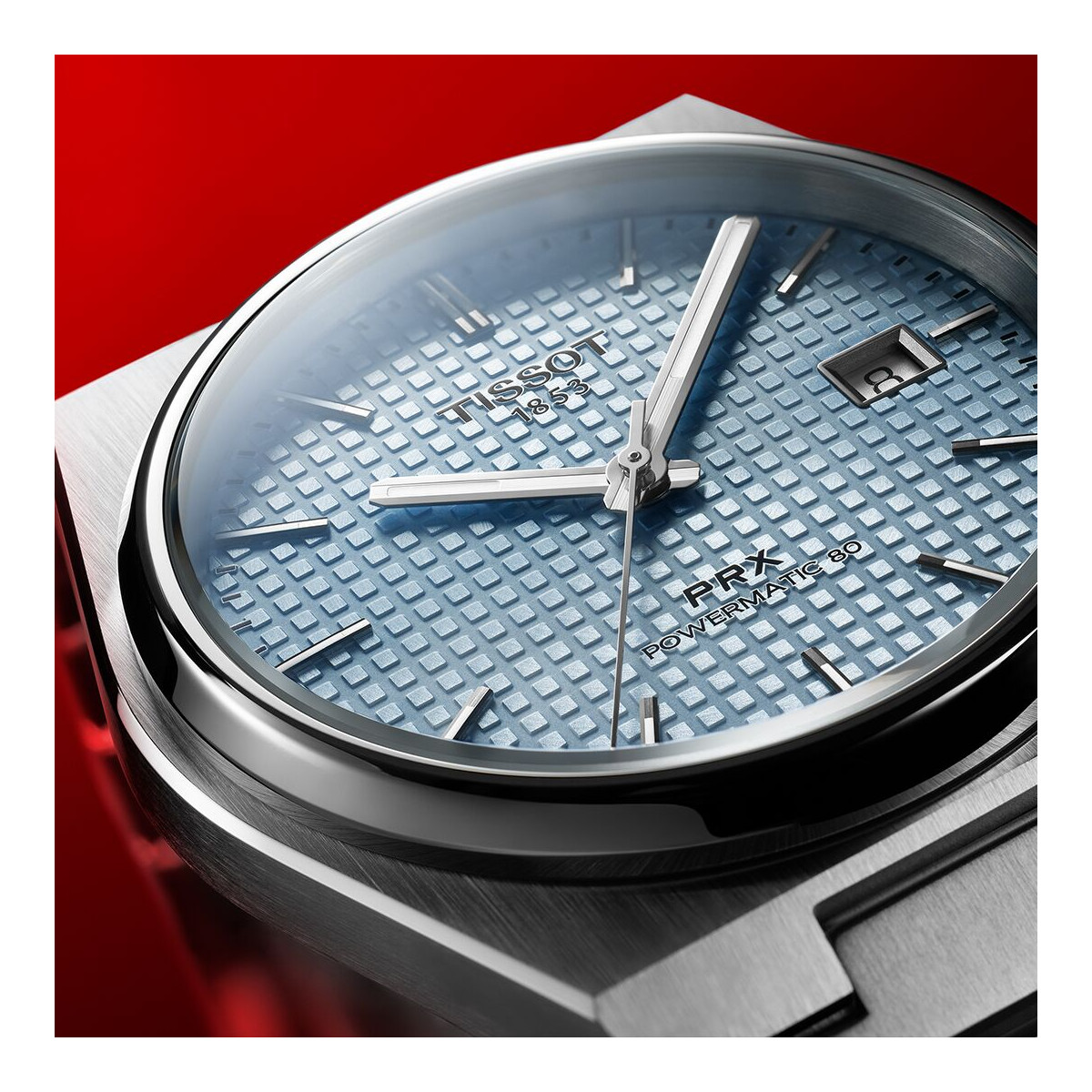 Tissot PRX Powermatic 80 – Esfera Azul Hielo T1374071135100