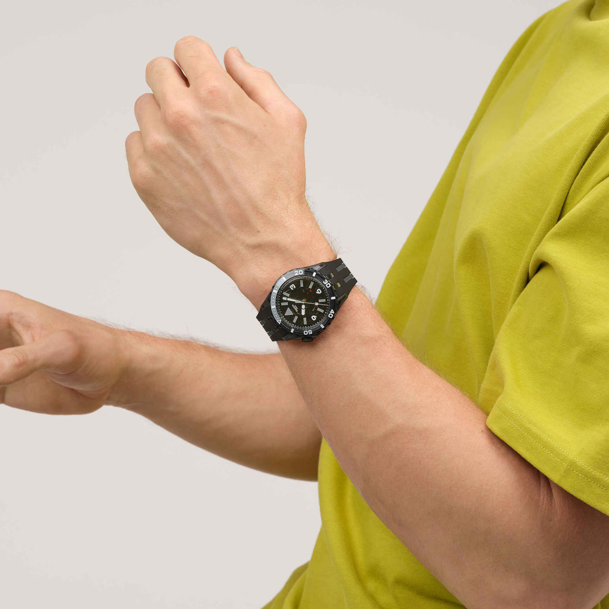 Reloj Swatch Black Sea Nettle SSCU9B100