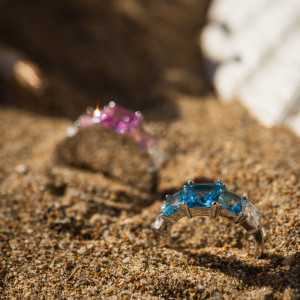 Anillo Nomination Daytonight. Azul 242109/006