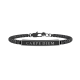 Pulsera Kidult Carpe Diem en Acero Negro 731811