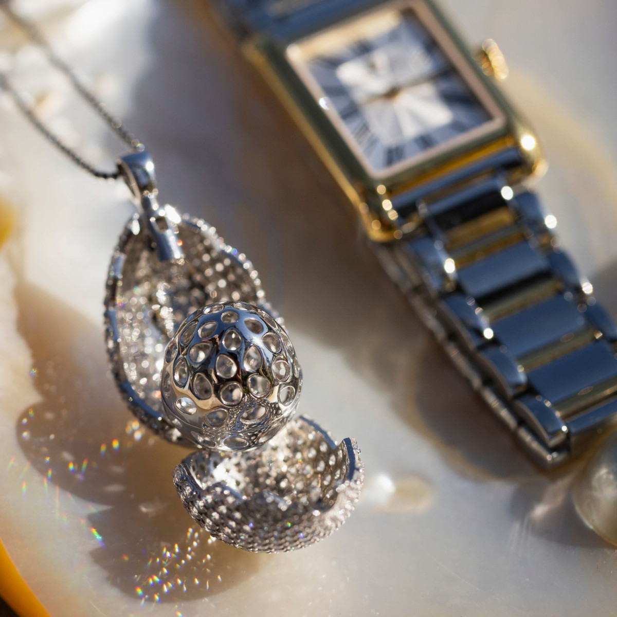 Collar Tsars Collection en Plata con Zirconias – Colección 9NINE 9P08S