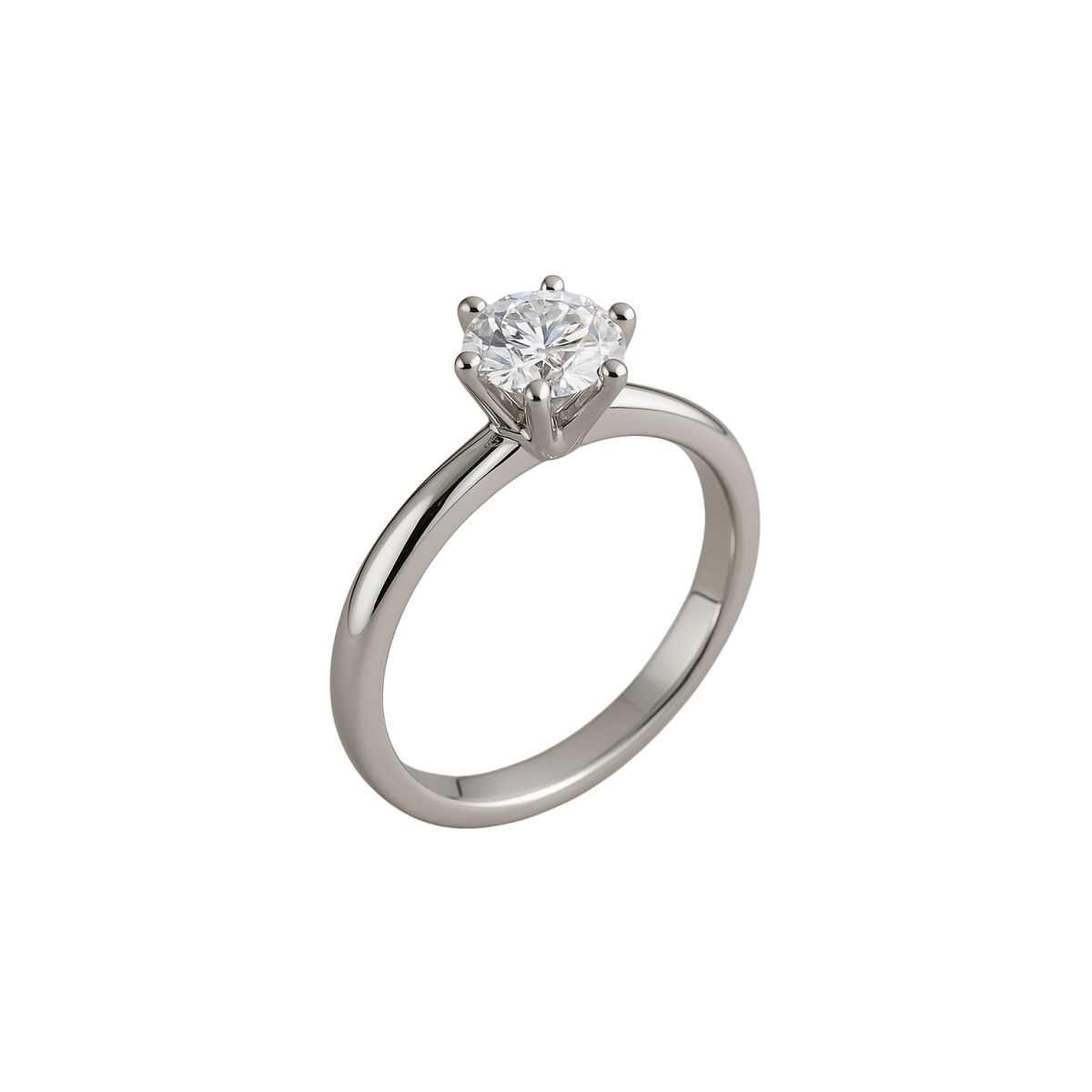 Solitario Oro Blanco con Diamante Creado en Laboratorio – 0,50 ct LG680592496