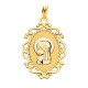 9K MEDALLA ORO AMARILLO VIRGEN NIÑA OVAL CON CERCO. 23X16 MM 9K MEDALLA ORO AMARILLO VIRGEN NIÑA OVAL CON CERCO. 23X16 MM