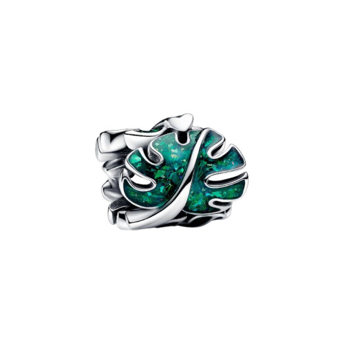 Charm Pandora Hojas de Monstera Verdes 793332C01