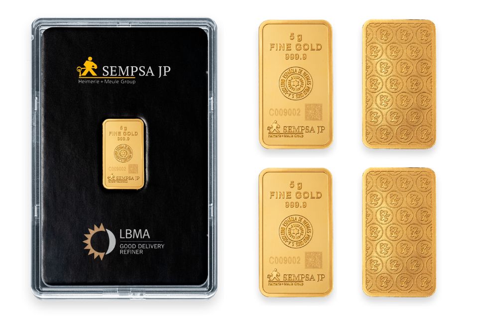Lingotes de Oro Sempsa